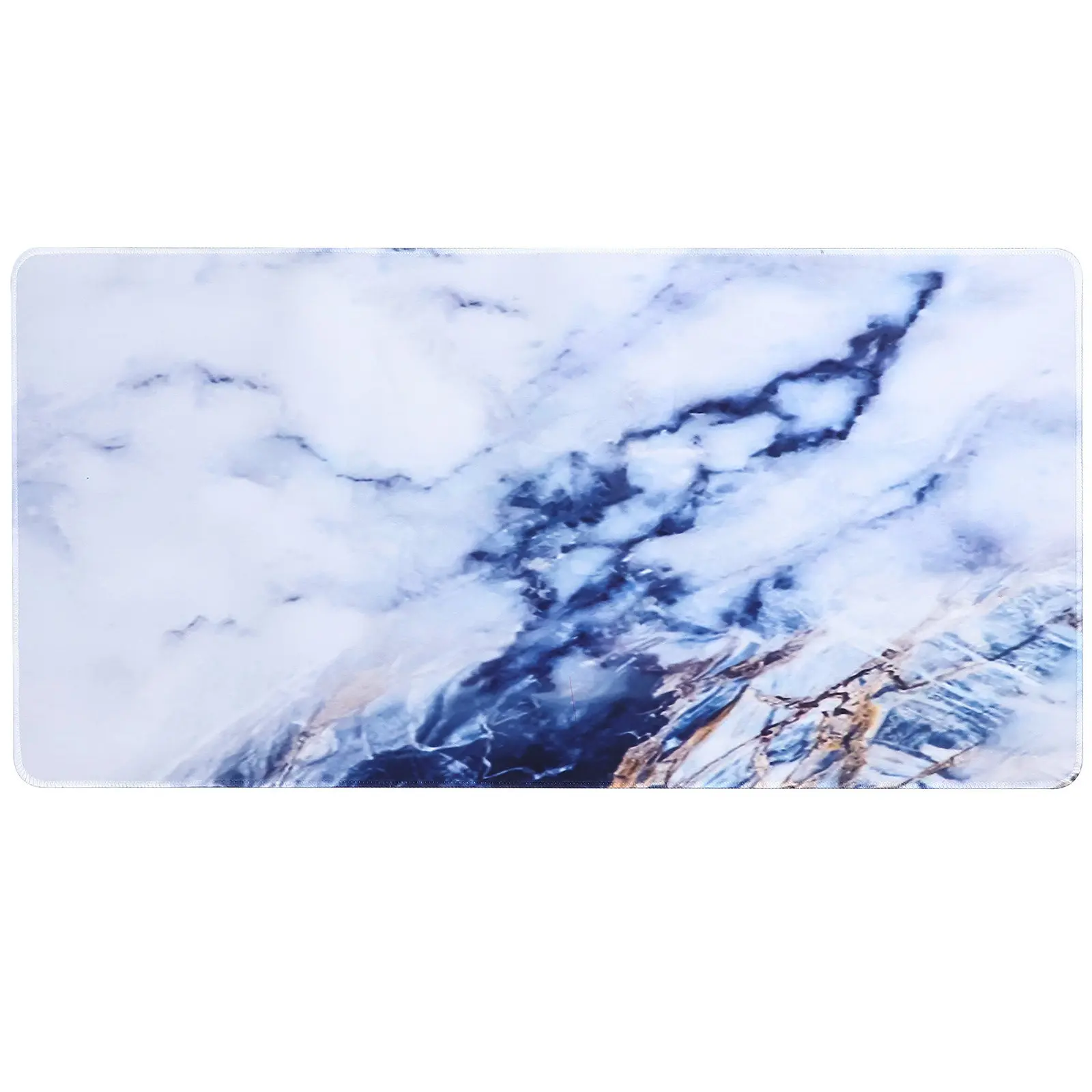 

Extra Large Marble Design Mousepad Keyboard Pad Table Protector Smooth Glide Surface Ideal for Gaming Work Study Marble Gaming