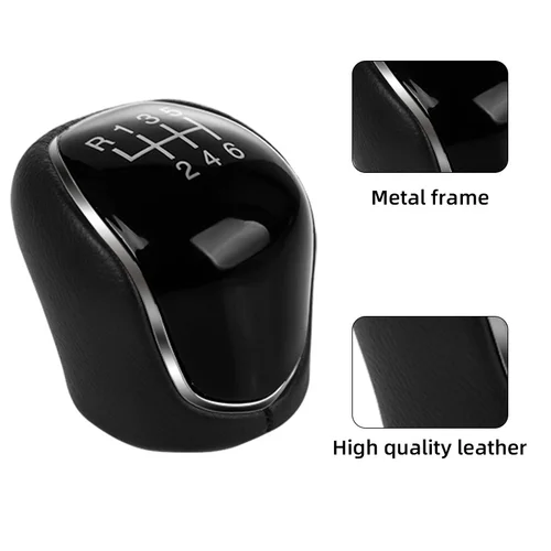 Imagen 2 del producto Perilla de palanca de cambios MT para Ford Ranger Mazda BT50 12-18 Focus Mk2 Mk3 Transit Connect Grand c-max Kuga Galaxy Mk3 Mk4