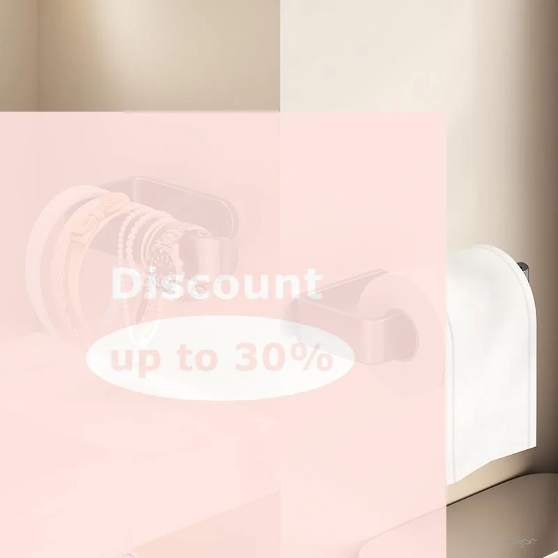 [1Pcs Wall Mounted Toilet Paper Holder Rustproof Thickened Plastic Storage Rack Bathroom Kitchen Toilet Accessories]