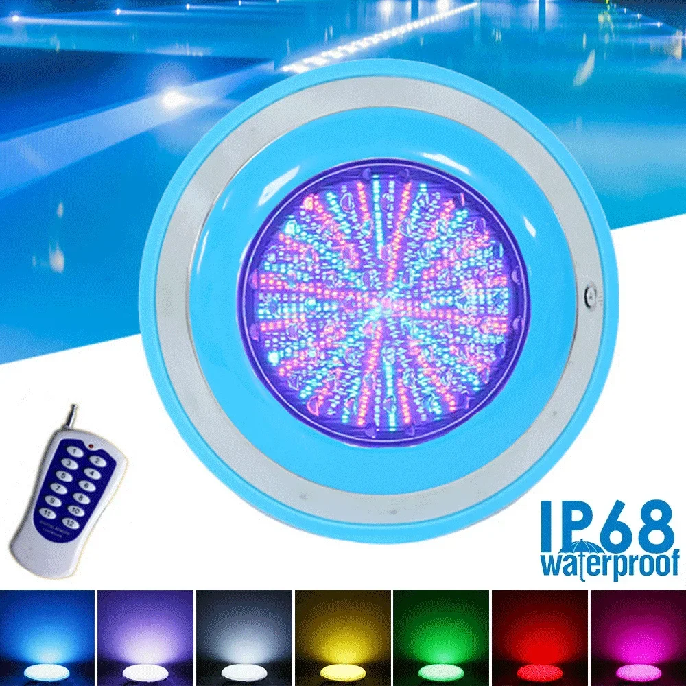 

18W RGB LED Swimming Pool Light IP68 Waterproof AC/DC12V 6W 9W 12W Outdoor RGB UnderWater Light Pond LED Piscina Luz Spotlight