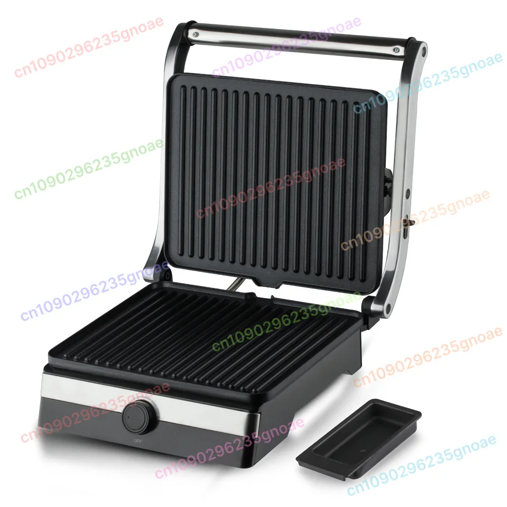 

Multifunction 5 in 1 Panini Press Grill Machine for Breakfast Sandwich Sausage Burger Steak
