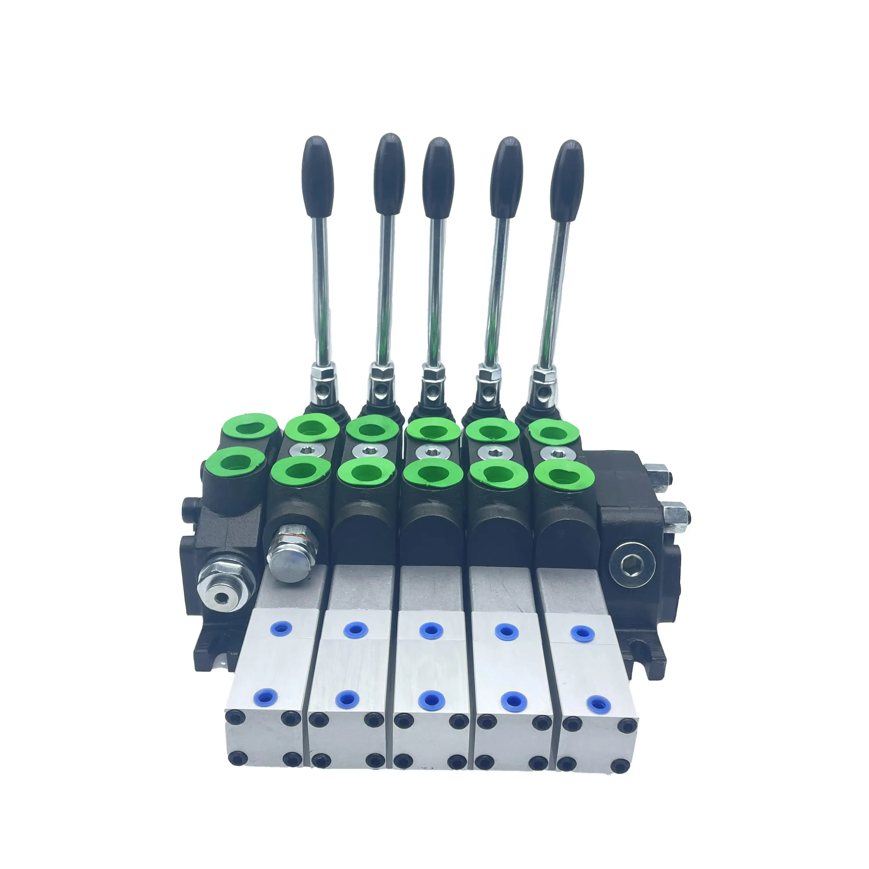 Huai'an Lixin Hydraulic DCV60-5 Pneumatic Control Factory Direct Sales Segmented Multi-way Reversing Valve