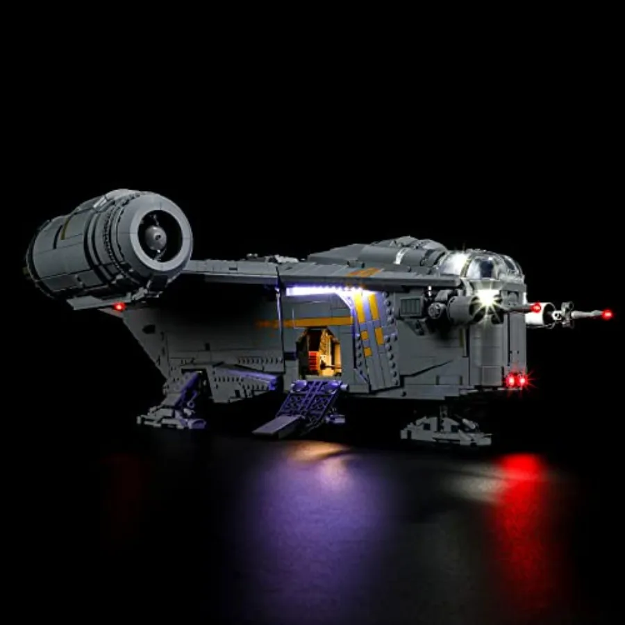 

Led Lighting Kit for -75331 The Razor Crest - Compatible with Building Blocks Model- Not Include Set