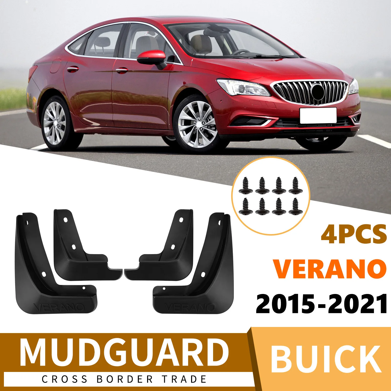 For Buick Verano 2015-2021 car tire fender skin modification fender flares mud flaps car accessories