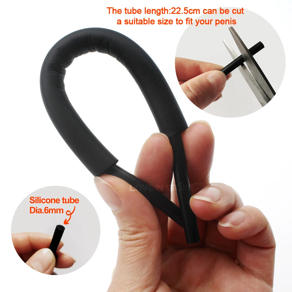 Male Penis Extender Enlarger Bracket Cock Enlargement Edge Stretcher Pump Erection Traction Correction Bending Sex Tooys for Men