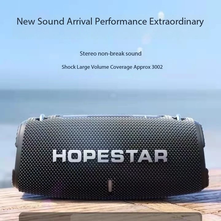 HOPESTAR H50 Wireless TWS Pairing 50W High Power Sound Box Outdoor Portable Blue Tooth Speakers Waterproof Subwoofer 3D Surround