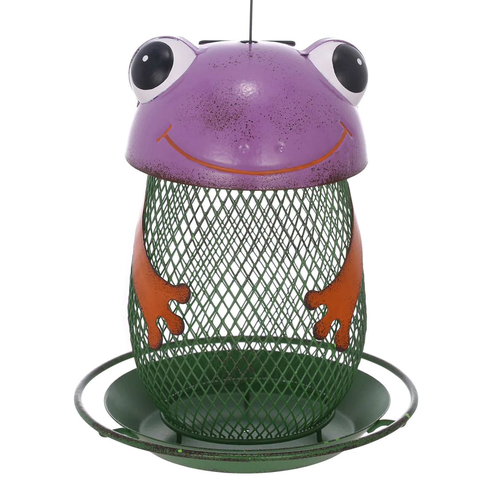 

Tomfeel лягушка кормушка для птиц солнечная лампа фонари кормушка для диких птиц металлические люстры подвесные для наружного украшения вилла сад двор D