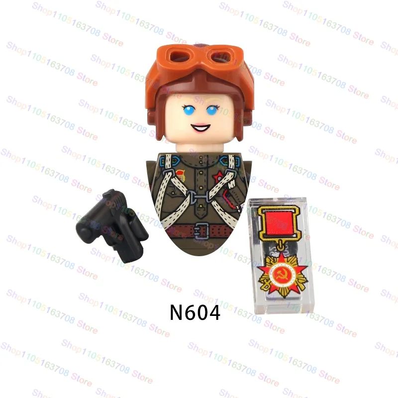 Militar áfrica soldados cavaleiros infantaria guerreiros blocos de construção coletar brinquedos modelo bonecas acessórios presentes N601-608