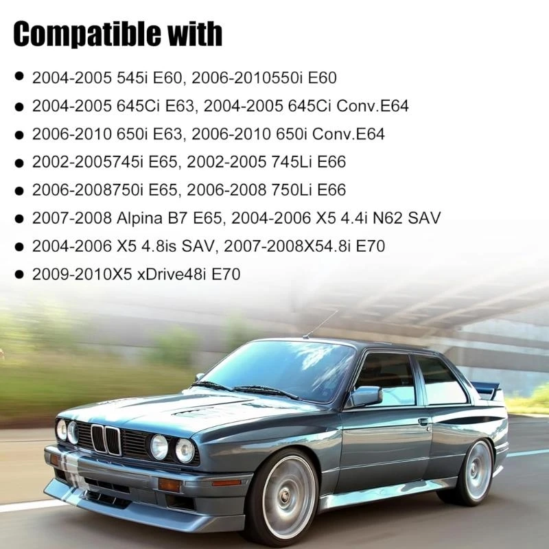 

11141439975 Collapsible Coolant Water Transfer Pipe Suitable for E60 E64 E65 E66 E67 745Li E53 E70 N62 N62N 11706305738 090E