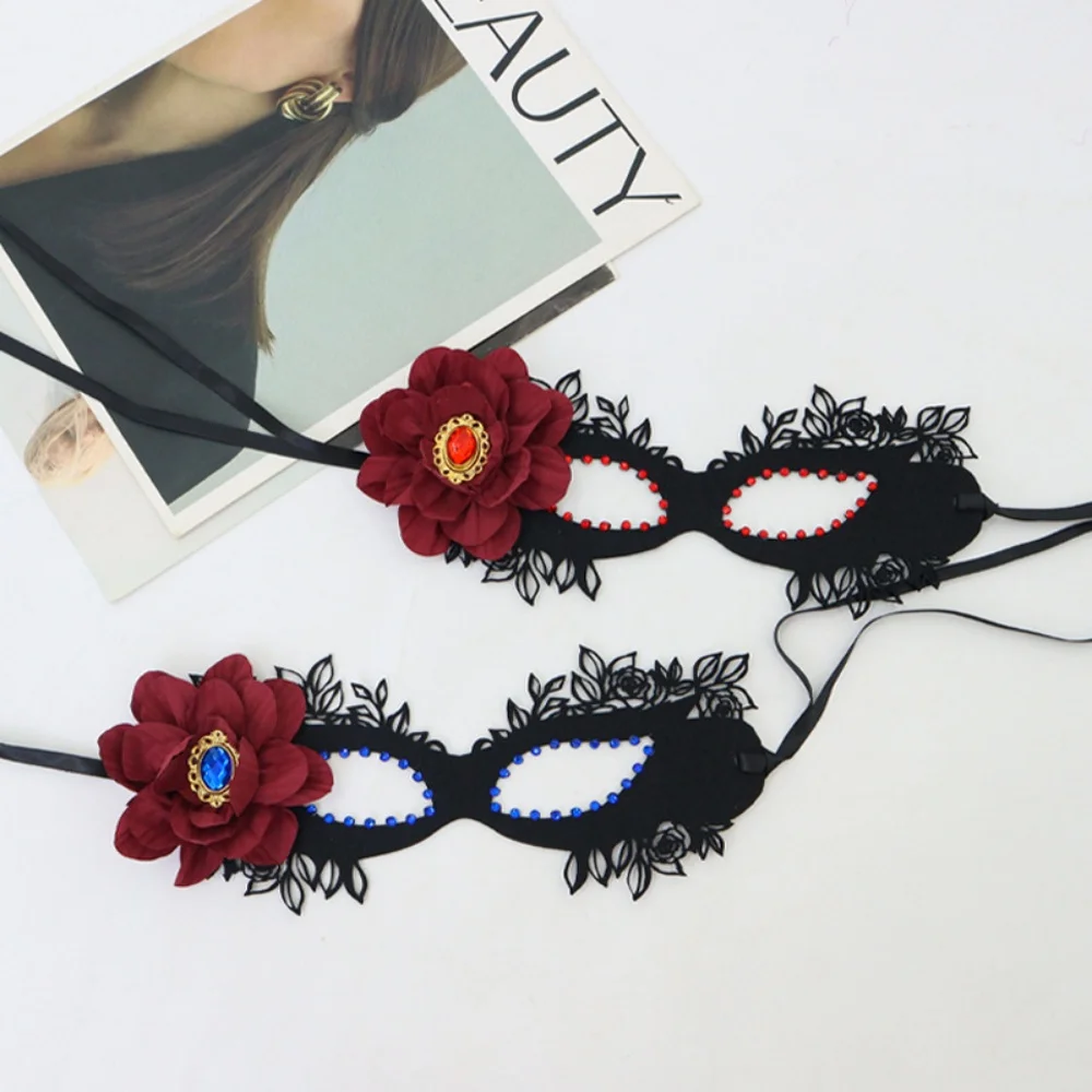 قناع غطاء عين للحفلات، قناع مثير بنصف وجه، قناع عين تنكرية، خفيف الوزن لحفلات الرقص، كرة تنكرية، مناسبة خاصة #4