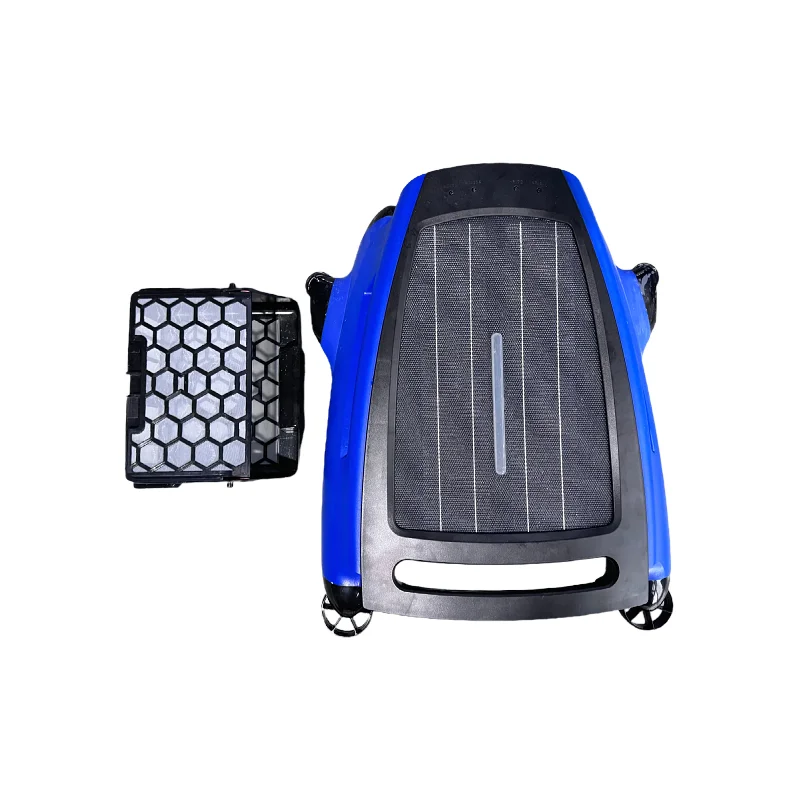 Solar Powered Automatic Robotic Pool Surface Skimmer Cleaner with 24/7 Continuous Cleaning