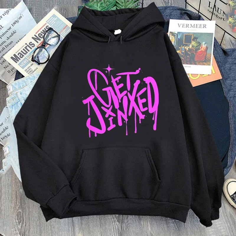 

Arcane Hoodie ENEMY Cool Graphic Print Sweatshirts Women Tracksuit Sudaderas Aesthetic Manga Casual Clothes Streetwear
