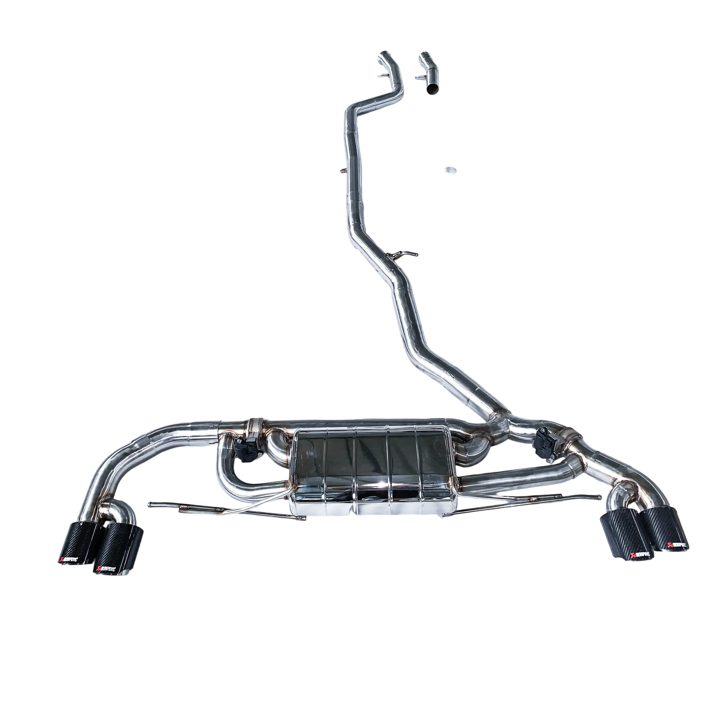 [Custom product] Suitable for 20 BMW X5 G05 3.0T 45E hybrid Catback stainless steel performance valve exhaust four