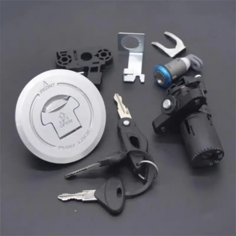 Motorcycle Lgnition Key Switch Tank Fuel Tank Seat Lock Accessories For Benelli TRK502 TRK502X BJ500GS-A