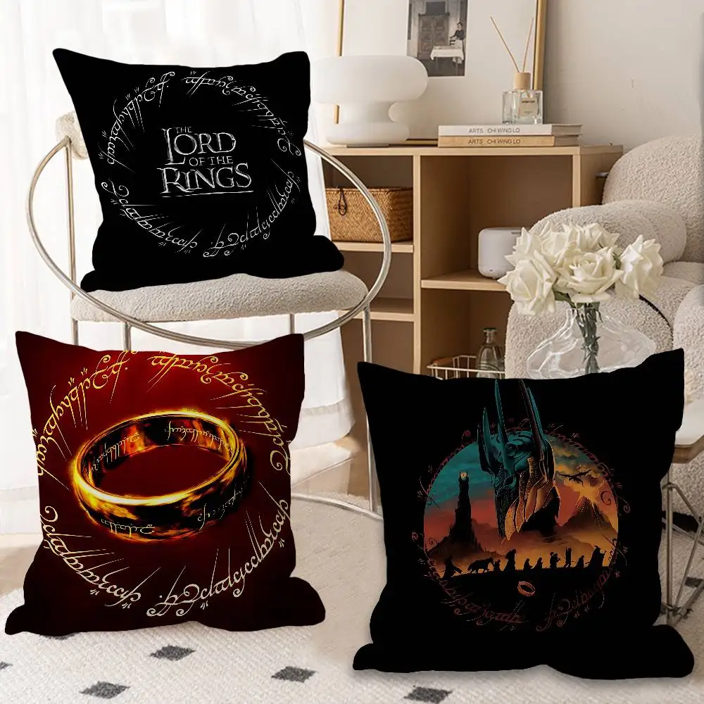 L-Lord Of The Ring Pillow Cushion Cover Pillowcase Living Room Sofa Home Decor Customized