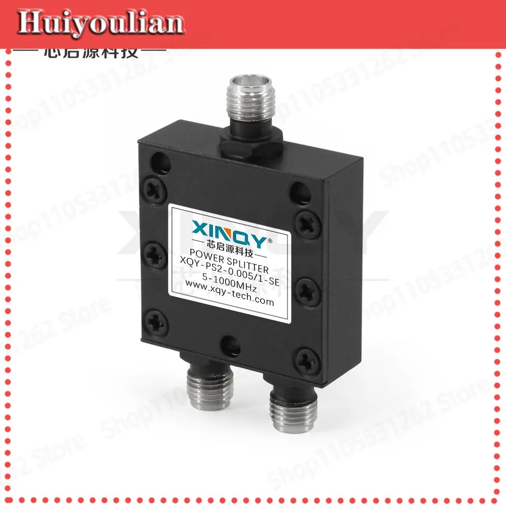SMA Female Microstrip Power Divider Splitter 5 to 1000MHz for Clock Distribution Shortwave HF VHF LO Reference RF Test Equipment