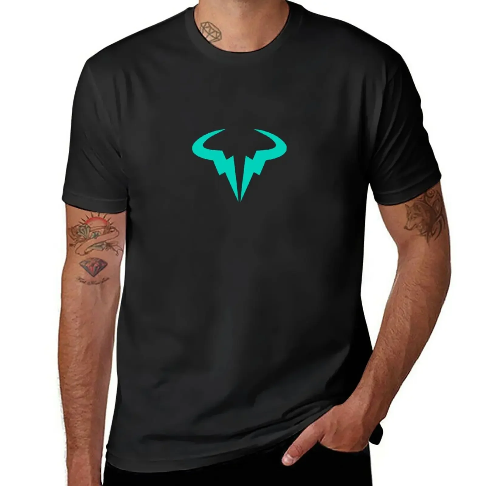 Nuevo Rafa 21. Rafael Nadal 21. Camiseta con logo de Rafa, ropa hippie, camiseta divertida, camisetas gráficas, camiseta para hombres, nuevo modelo 2025