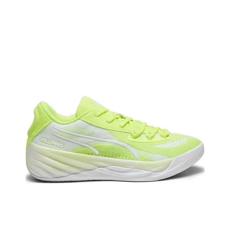 PUMA A11 Pro Nitro, sepatu basket pria leher bulat, anti selip dan tahan aus