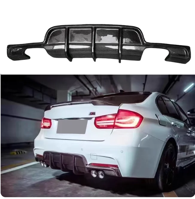 

PH Style Rear Diffuser for BMW F30 F35 328i 335i Upgraded F30 Carbon Fiber Diffuser
