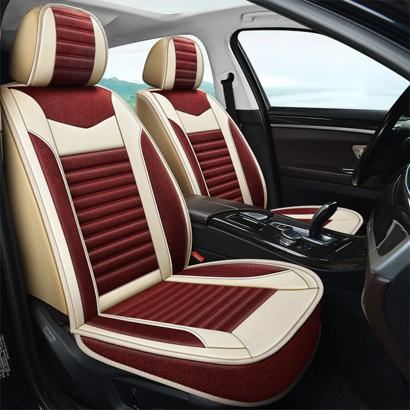 BHUAN Car seat cover Linen fiber for Changan CS35 Alsvin Benni CX20 CX30 CS15 CS95 CS55 PAO Auto Accessories Styling