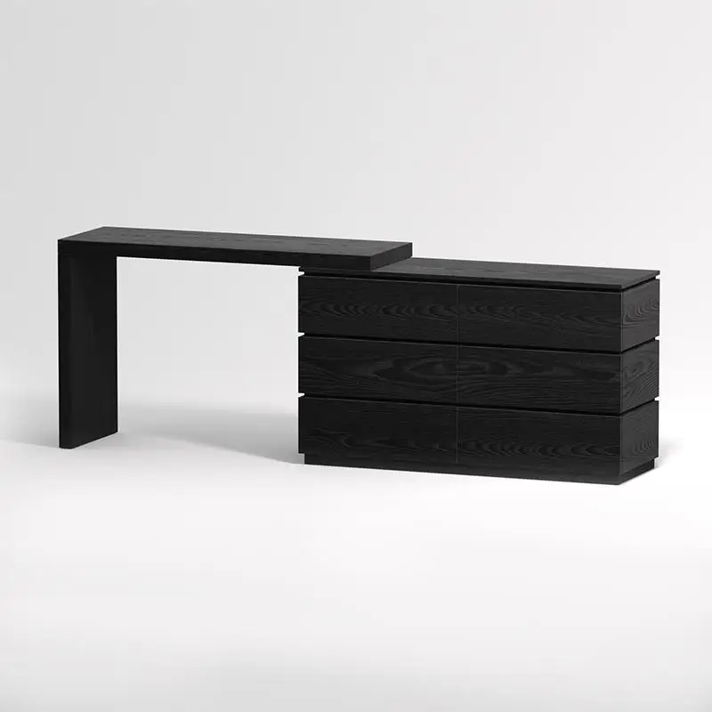 Italian minimalist stacking minimalist modern dressing table, multi-functional bedroom storage, dressing table