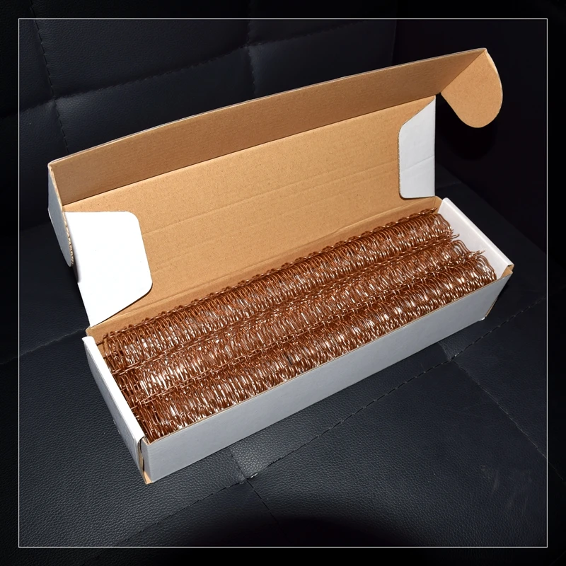 Imagem -02 - Readstar-duplo Loop Fio Binding Comb Rose Gold a4 3:1 2:1 6.438.1 mm oy Bobina Dupla 30 Pcs Box 50 Pcs Box 100 Pcs Box