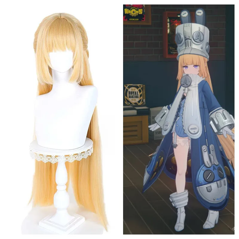 Already Styled Zenless Zone Zero Norma Cosplay Anime Wig Halloween Costume Accessories As Role Play Fashion Birthday Gift