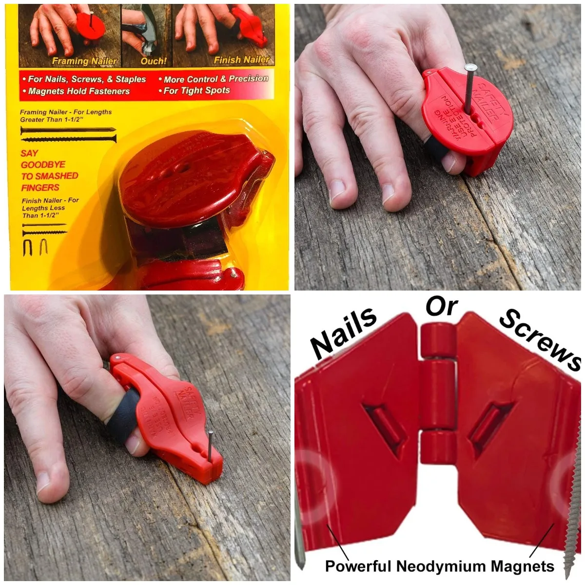 

Combo-Pack — для гвоздей, финишных гвоздей, винтов и скоб