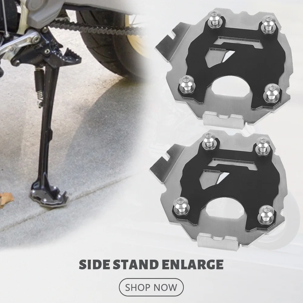 

2023 For Honda CRF1100L AfricaTwin ADV Adventure Sport ES DCT 2019-2022 Motorcycle Kickstand Side Stand Enlarger Support Plate
