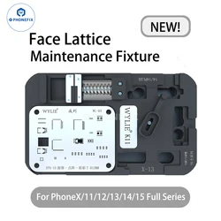 WYLIE K11 Phone Dot Matrix Face ID Reballing Repair Testing Fixture Tin Planting Platform for iPhone X-15 Pro Max
