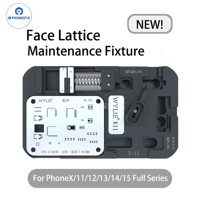 WYLIE K11 telefon z matrycą punktową Face ID naprawa Reballing urządzenie testowe cyna platforma do sadzenia dla iPhone X-15 Pro Max