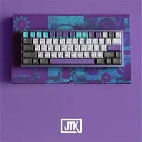 JTK HYPERFUSE R2 Keycap PBT&ABS Doublshot Custom Personalized Keyboard Cap Cherry Profile Gaming KeyCap for Mechanical Keyboard