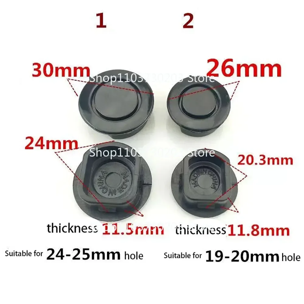 Suitable for Car Front and Rear Bumper Reversing Warning Radar Probe Plug Hole Decorative Cap Cap Plug Plug Button