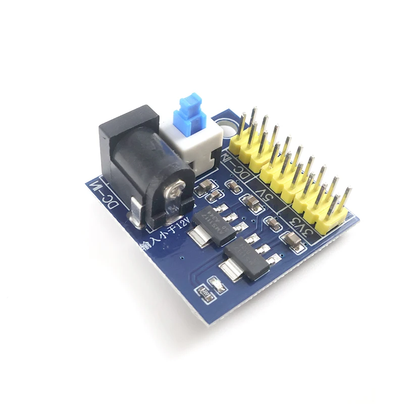 DC-DC 12V to 3.3V 5V Power Supply Module for Arduino | Triple Output 3.3V 5V 12V 800mA Voltage Regulator Board