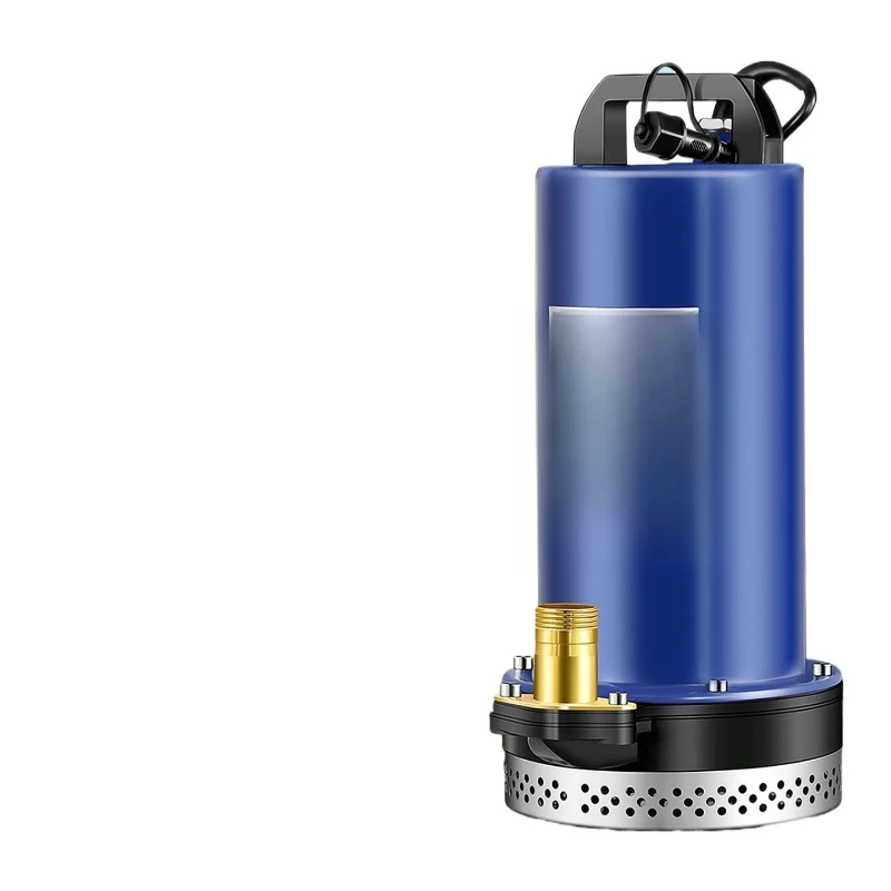 

Brushless rechargeable pumping pump, lithium battery submersible pump, remote control start