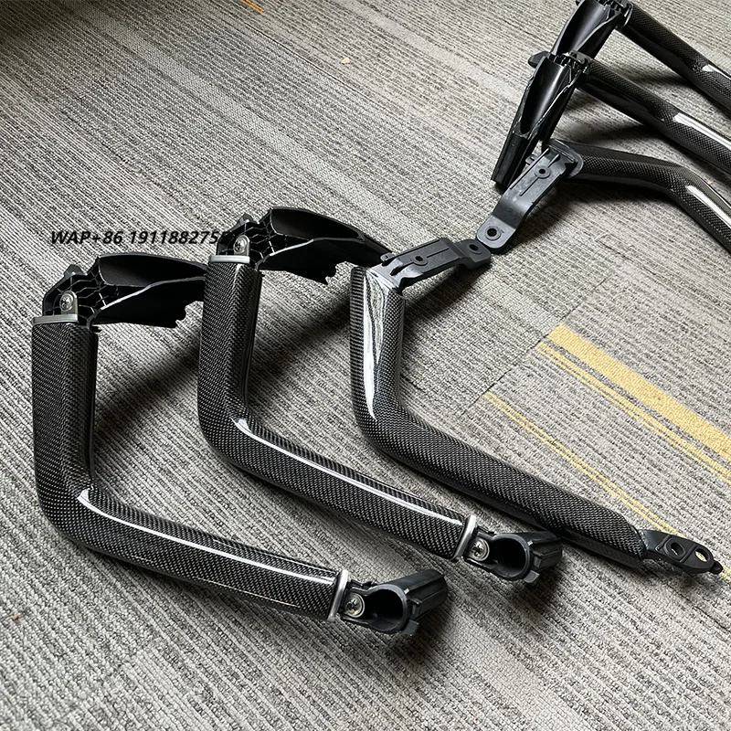 

2011-2024 Car Modification Interior Centre Armrest Upgrade Door Handle Carbon Fiber Decoration for