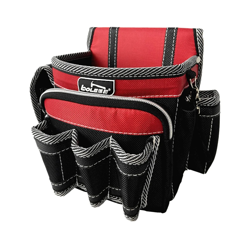 Tool Waist Bag Thickened Wear-resistant Waterproof Electrical Hardware Tool Storage Bag