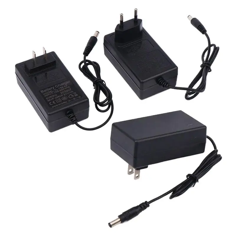 

21v Lithium Battery Charger 1A For 18v ​​Electric Drill Intelligent Power Adapter EU US Plug Transformer 5-string Charger
