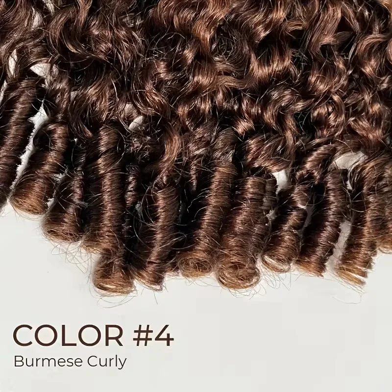 Burmese Curly Human Hair Wigs Natural Color 13x4 13X6 Hd Transparent Lace Front Wig Brazilian Raw Human Hair 220% Density Curly Wig - view 4