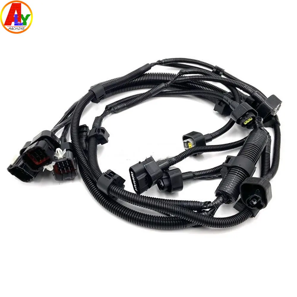 

ALYTEST Excavator Part 82121-E0G40 for Kobelco SK200 210 250 260 330 350-8 Super 8 J05 J08 Engine Wire Harness Injector Line ECU