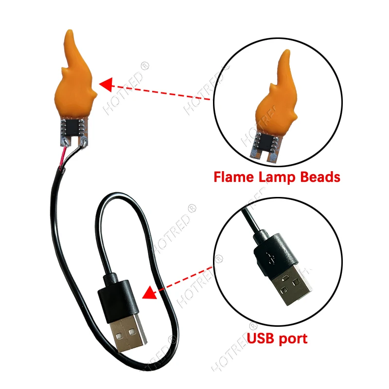 LED فلاش ضوء شمعة مع واجهة USB تيار مستمر 5 فولت 2200 كيلو اديسون لهب خيوط حفلة عيد ميلاد ديكور ضوء لمبة الملحقات DIY بها بنفسك