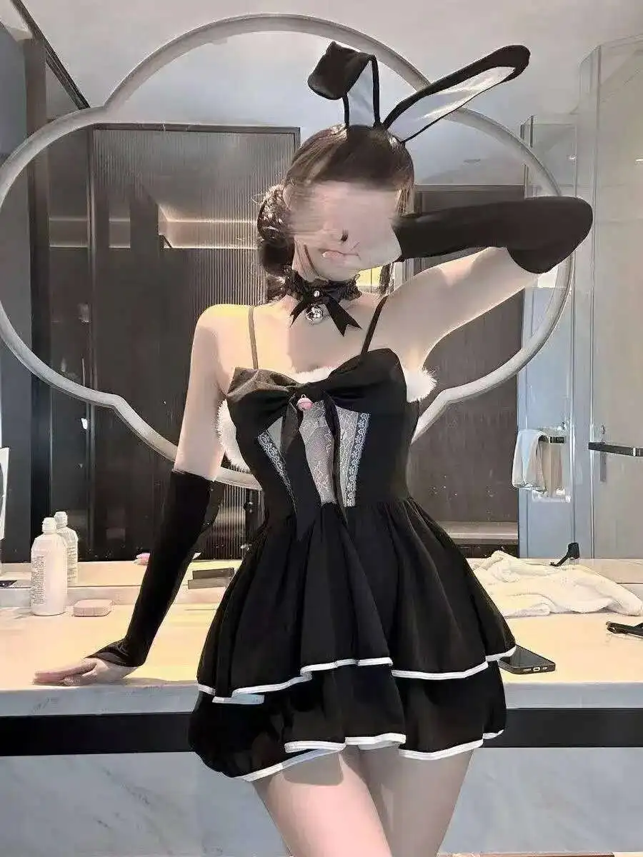 Sexy Grote Strik Kant Mesh Pure Desire Casual Stijl Jurk Ruglooze Diepe V Bretels Heuprevealing Jurk Elegant Charmant Zoet C74F