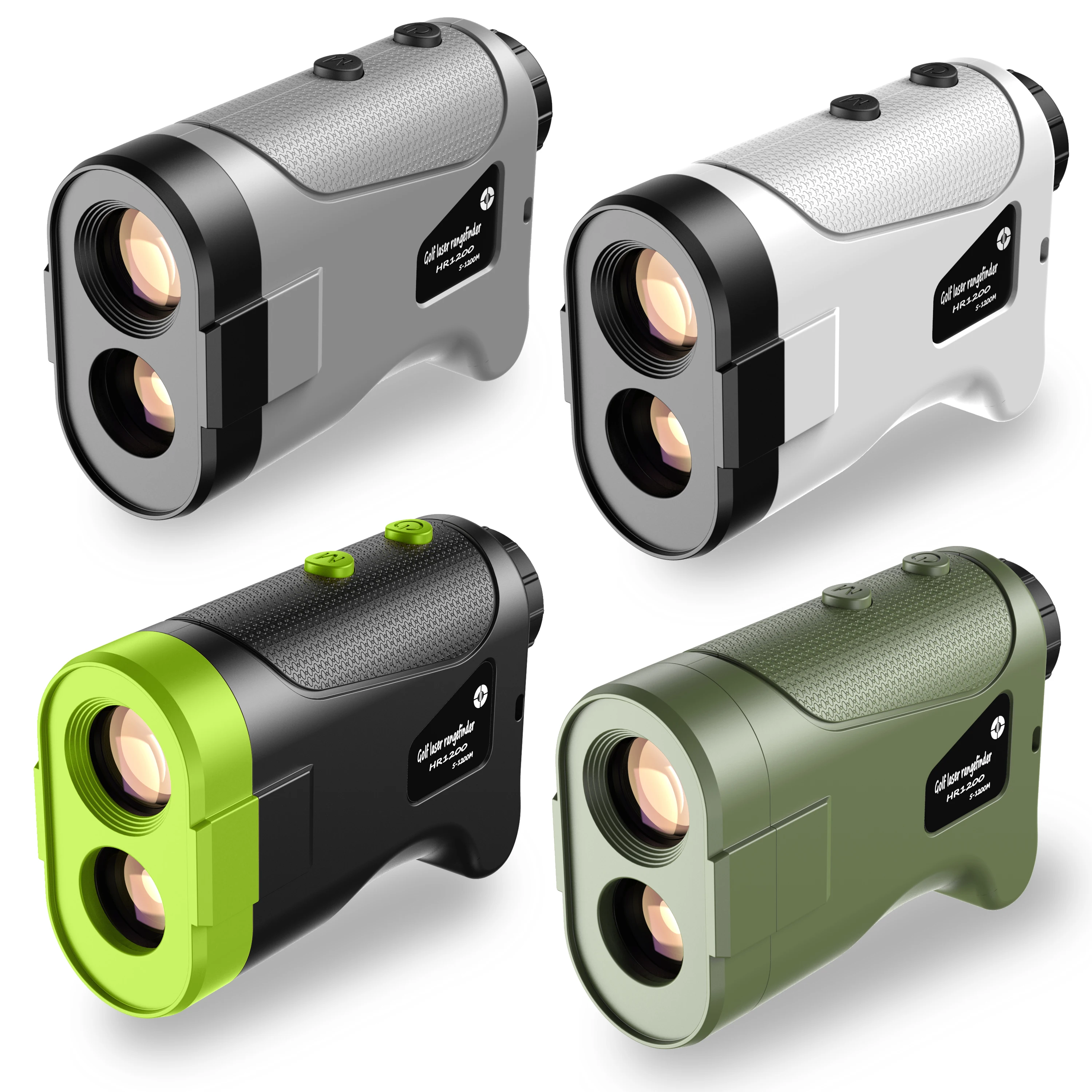 Laser Range Finder, Golf Rangefinder With Slope Function, HD Lens, 6X Magnification, Accurate Scan