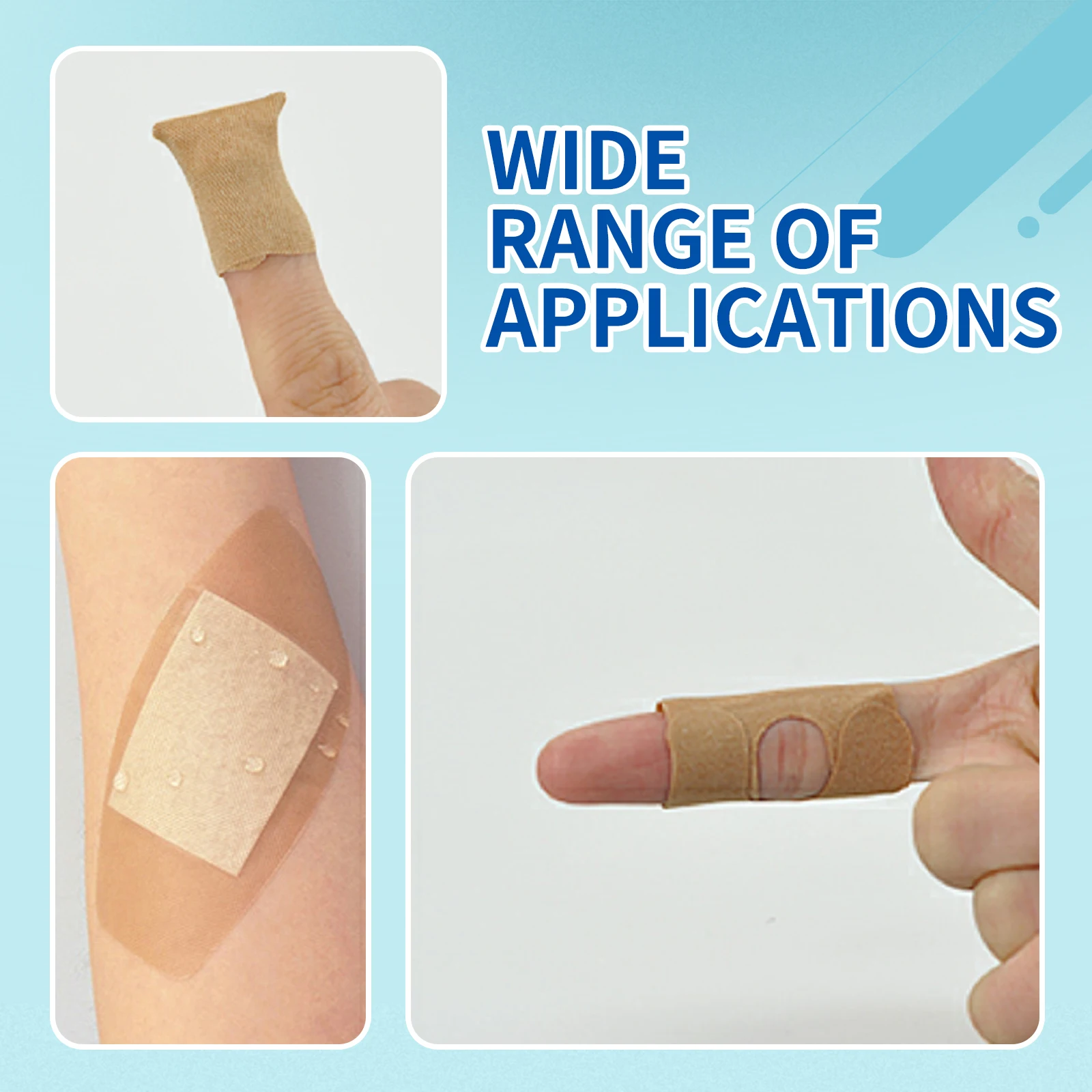 100 قطعة مجموعة مواصفات متعددة الساخن مقاوم للماء الفرقة المعونة تنفس الضمادات الأولى الطبية المضادة للبكتيريا الجرح الجص