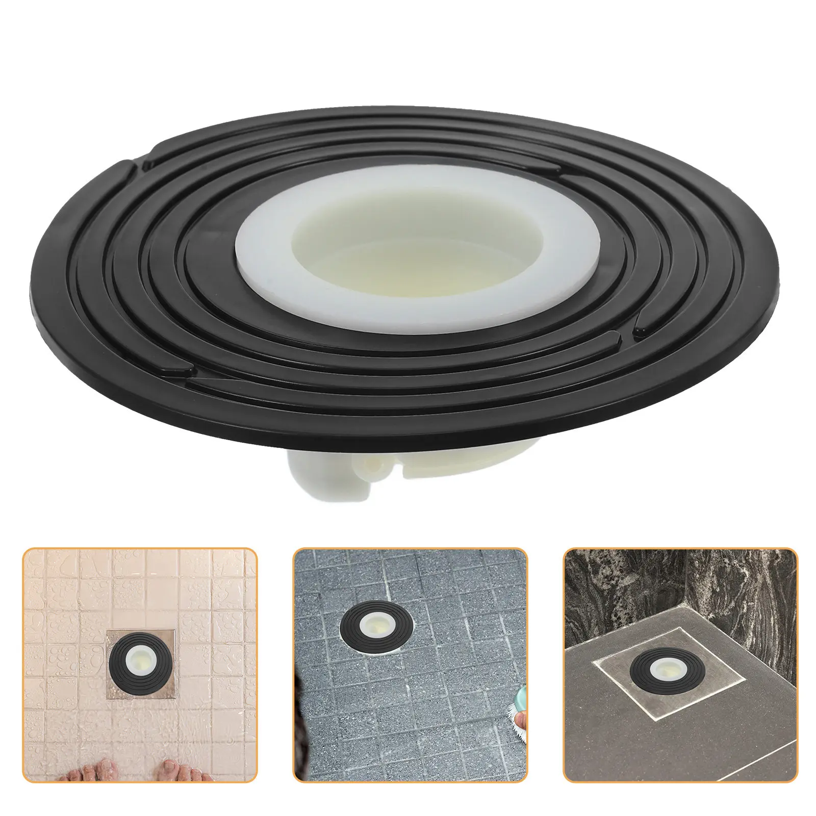

Odor Resistant Floor Drain Core Plastic Shower Drain Plug Backflow Preventer for Bathroom Kitchen Sewer Drainage System