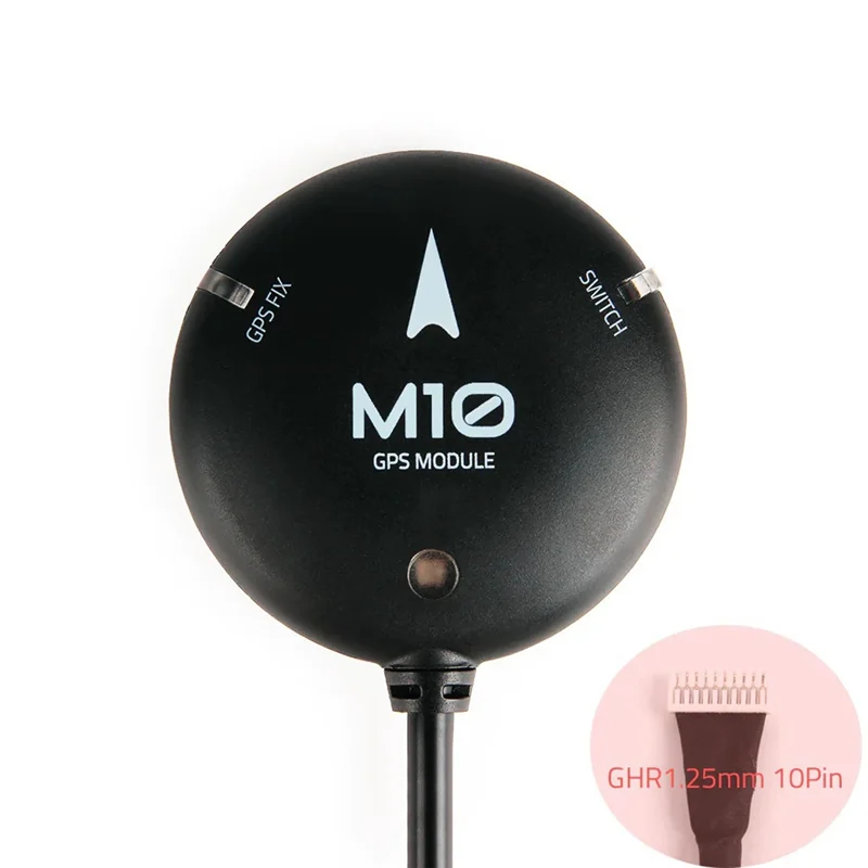GPS-модуль QWE-M10, новейшая глобальная навигационная спутниковая система со светодиодным индикатором компаса для контроллера полета Pix32 Pixhawk
