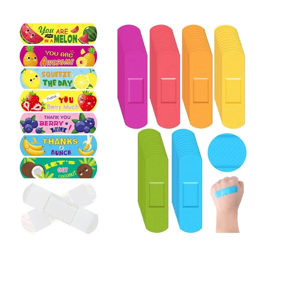 

Новинка, 30/50/100 шт., детские бинты с милыми героями мультфильмов, детские клейкие водонепроницаемые дышащие наклейки-пластыри, защитные наклейки для девочек и мальчиков