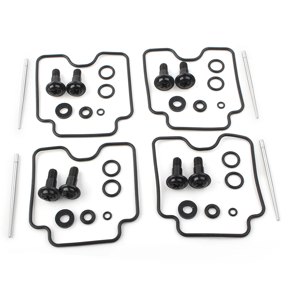 4 X Carburetor Carb Rebuild Repair Kits Compatible with Suzuki Katana 600 GSX600F 1998 1999 2000 2001 2002 2003 2004 2005 2006