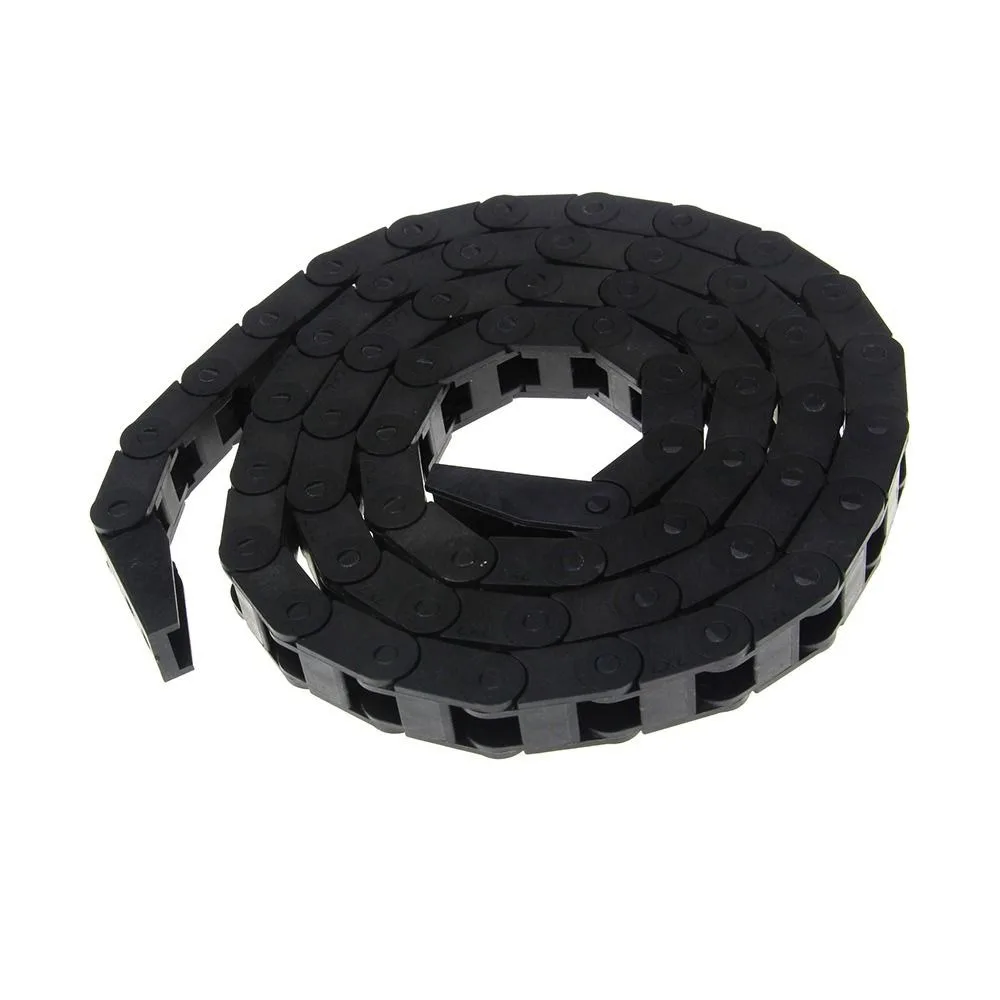 Plastic Nylon Towline Wire Protect 1m Transmission Chains Semi-enclosed Cnc Route for 7*7 7*15/10*10/10*15/10*20mm