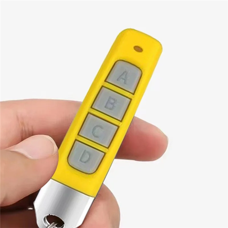 5Pcs 433Mhz Remote Control Compact Wireless Duplicator For Garage Doors Gates Systems Universal Compatibility Easy Setup White